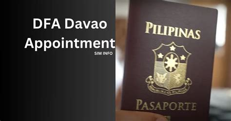 davao passport appointment|DFA Davao, Philippines .